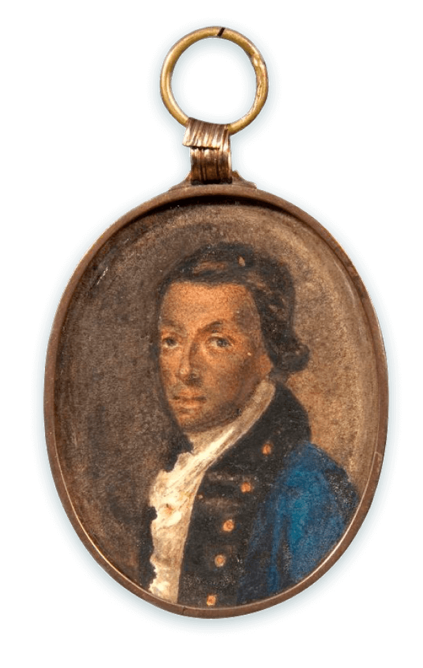 Портрет Ганнибала Исаака Абрамовича. Третья четверть XIX века